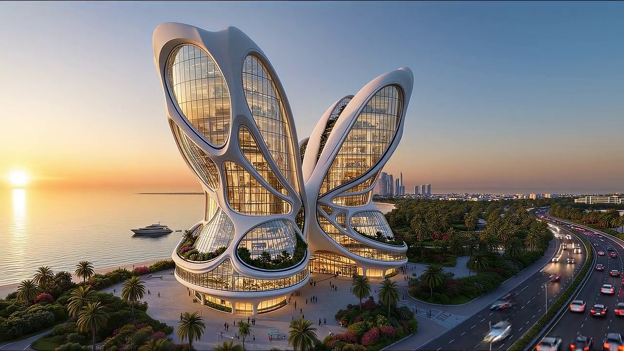 An architectural video from the supplied materials