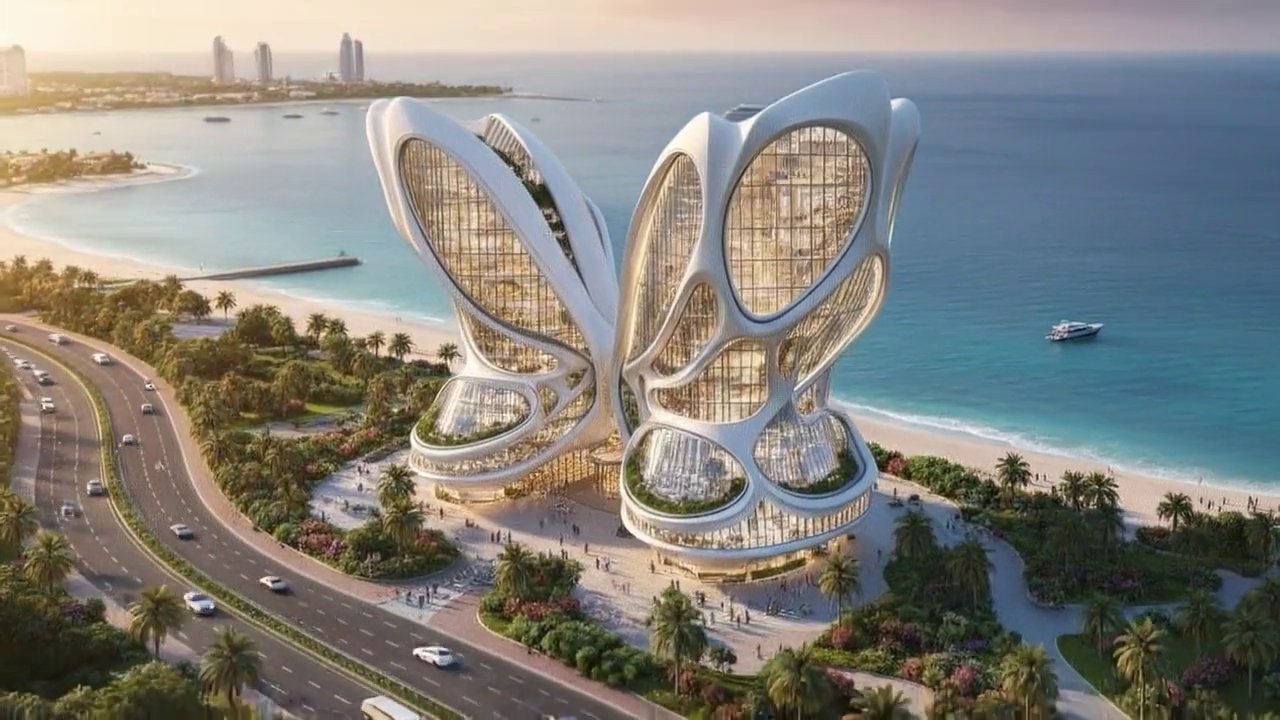An architectural video from the supplied materials